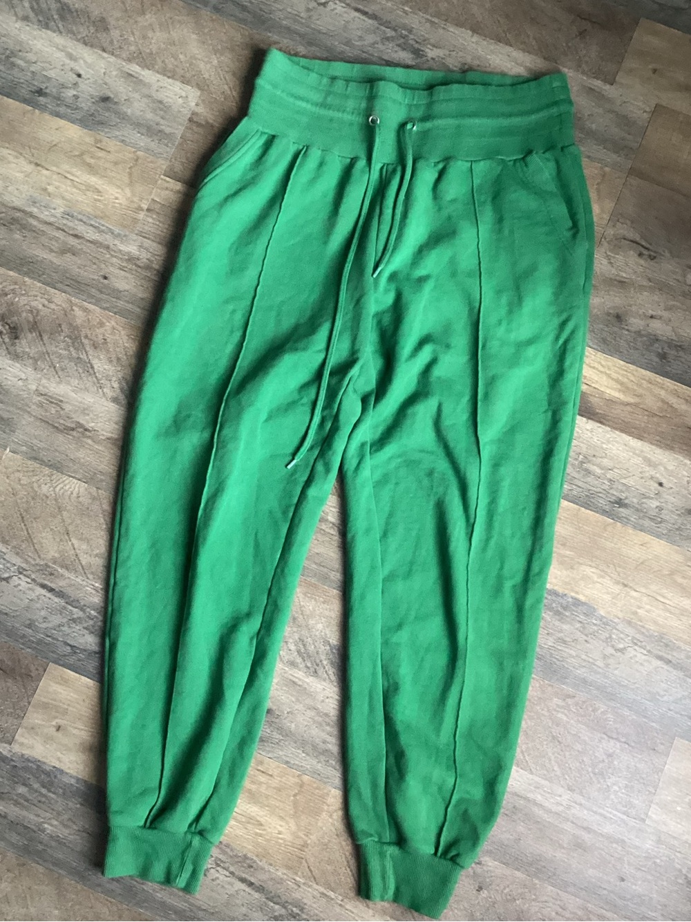 Ashley Sport Green Drawstring Jogger Pants